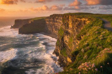 Dublin Private Day Tour, Bunratty Castle, Cliffs and Burren Coast