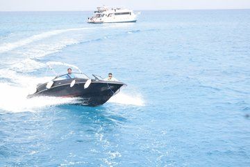 Hurghada - Private Speedboat Orange Bay Island & Parasailing