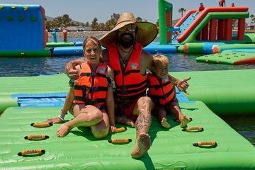All Day Pass Inflatable Water Obstacle Course in California