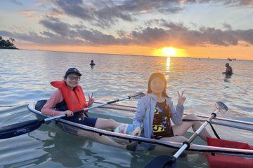 2-Hour Waikiki Sunset Clear Kayak Paddle (Waikīkī, Honolulu)
