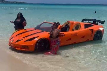 Jet Car, Parasailing and Water Tubing Adventure in Negril