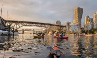 Guided Daytime Kayak Tour of False Creek