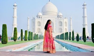 Taj Mahal Agra Fort and Baby Taj Same Day Tour from Delhi