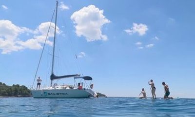 Half Day Poreč Sailing Experience with Drinks SUP and GoPro