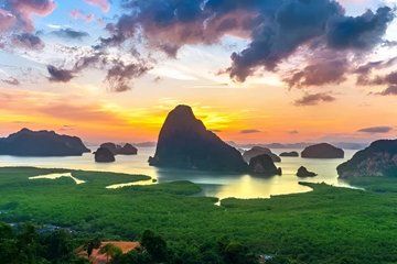 Phang Nga Sunrise: James Bond, Canoe & Mantra Forest Spa