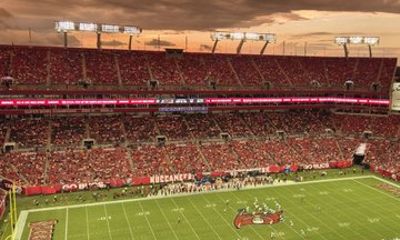 Tampa Bay Buccaneers Football Game at Raymond James Stadium