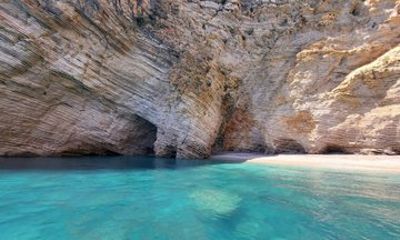 Corfu Paleokastritsa 1hr tour Sea Caves Paradise Stelari beach