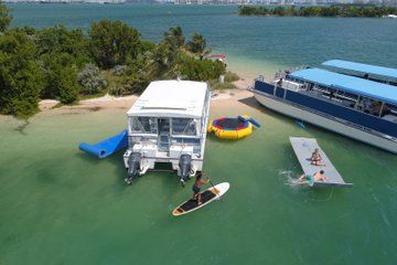 Private Miami Catamaran Charter Beach and Sandbar 4hr 25 Guests