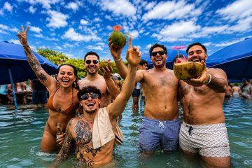 Cholón Party in speedboat Playa Barú private island and Lunch