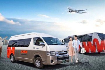 Shared Shuttle Service:Kansai Airport to Osaka City(APT-HTL KIX)