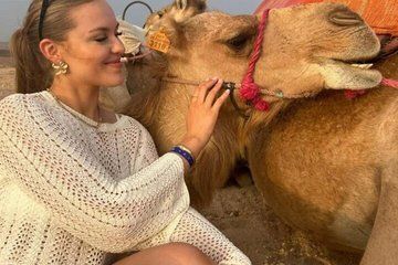 Agafay Sunset Camel Ride and Dinner Experience