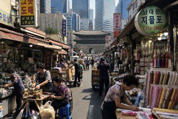 Namdaemun Market Walking Tour Korean Culture and People