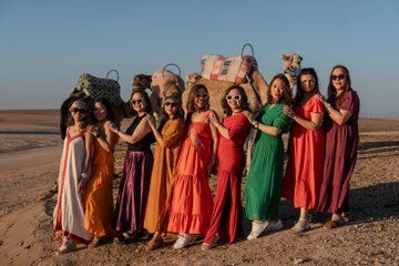 Marrakech Agafay Desert Sunset and Dinner with Photoshoot