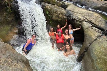 El Yunque Waterfalls, Waterslides and Beach Tour