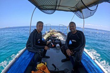 Boat Diving Two Dive Tour in Olango Island in Cebu