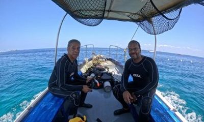 Boat Diving Two Dive Tour in Olango Island in Cebu
