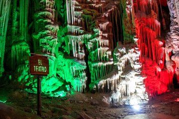 Monterrey Entrance to Garcia Grottoes with Cable Car