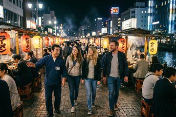 Hakata Ramen and Motsunabe Food Private Tour with Licensed Guide
