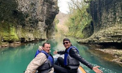 Kutaisi Prometheus Cave Okatse and Martvili Canyon Tour