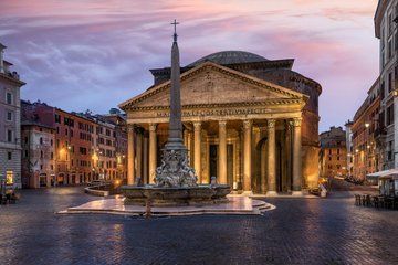 Rome Sunrise and Breakfast by Golf Cart