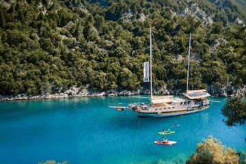 Fethiye to Kekova and Back 6 Nights 7 Days Gulet Cabin Cruise