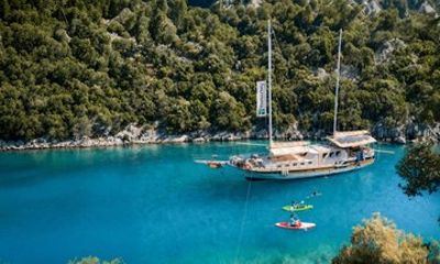 Fethiye to Kekova: 3 Nights 4 Days Gulet Cabin Cruise