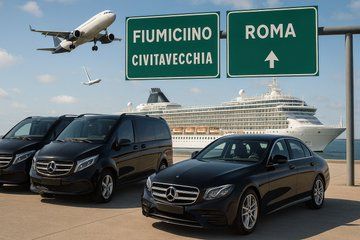 Private Transfer from Fiumicino Airport to Civitavecchia Port
