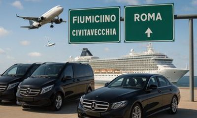 Private Transfer from Fiumicino Airport to Civitavecchia Port