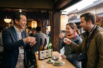Nara Local Food and Sake Private Tour with Licensed Guide