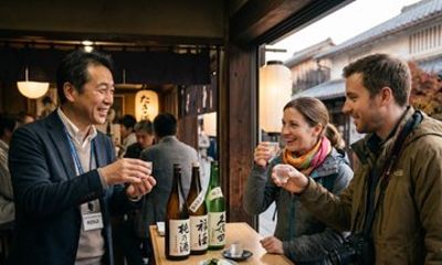 Nara Local Food and Sake Private Tour with Licensed Guide