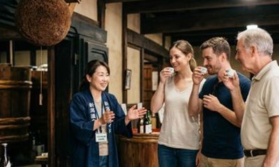 Niigata Sake Brewery Food Private Tour with Licensed Guide