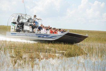 Miami Everglades Roofless Airboat Adventure with Hotel Pickup