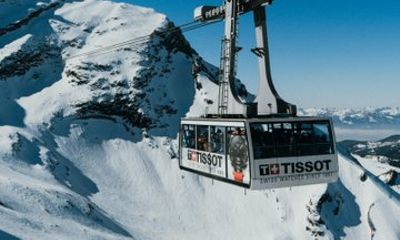 Glacier 3000 And Castle of Eagle Van private from Montreux