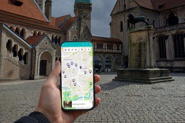 Self-guided crime thriller tour of Braunschweig's center