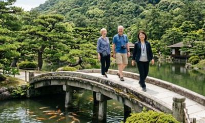 Port Pick Up Takamatsu Private Tour Licensed Guide and Vehicle