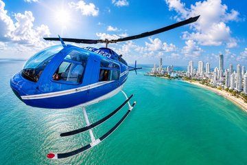 Helicopter Tour of Cartagena Bay