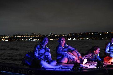 Lima LED Paddle Tour with Yoga and Experience Neon and Campfire