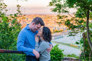 Budapest Photoshoot from Citadella and Gellért Hill