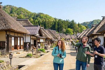 Ouchijuku 6hr Private Tour with Government Licensed Guide
