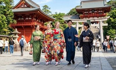 Kamakura 6 hr Private Guided Tour & Kimono Experience