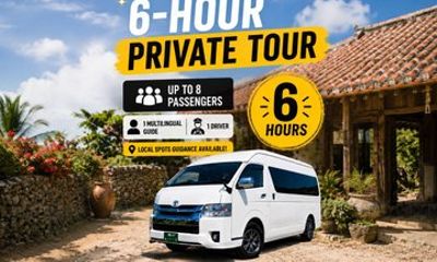 Okinawa Private Tour — Driver and Guide Included 1–8 Guests (6h)