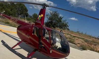 Alicante Helicopter flight on the Costa Blanca