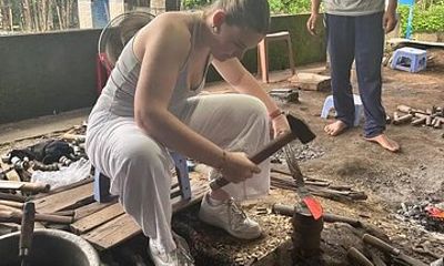 Experience Knife Making Workshop with Hotel Pickup