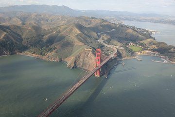 San Francisco Bay Aerial Tour From Vines to Views