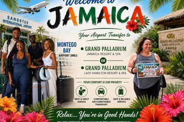 Private Airport Pickup/Dropoff to Grand Palladium/Lady Hamilton