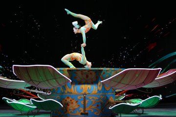 Chinese Acrobatic Show in Chaoyang Theater Beijing