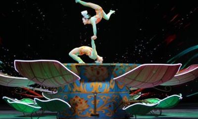 Chinese Acrobatic Show in Chaoyang Theater Beijing