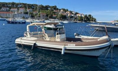 Hvar Island Private Boat Rental Experience