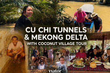 Cu Chi Tunnels & Mekong Delta with Coconut Village Tour