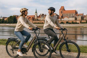 Premium Electric Bike Rental in Toruń with Route Recommendations